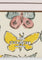 Coach Mini Skinny ID Case with Butterfly Print - White/Multi