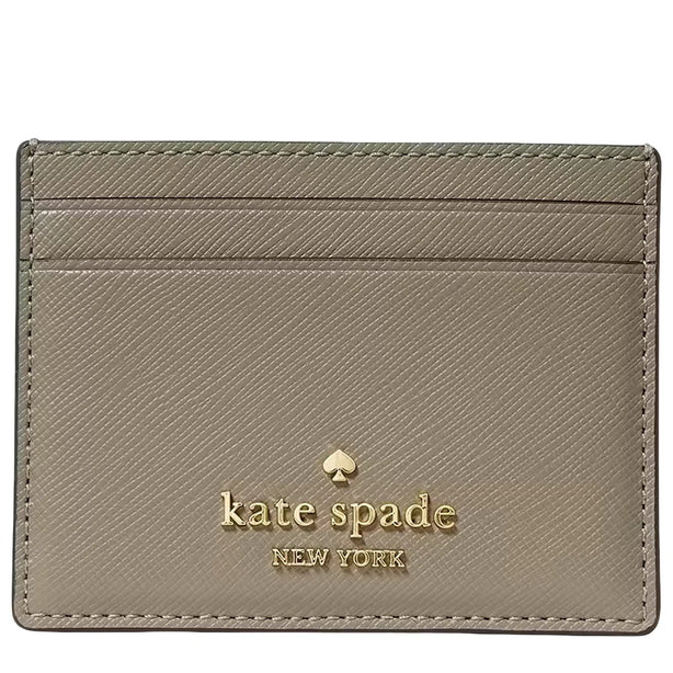 Kate Spade Small Slim Card Holder - Oyster Shell KN760