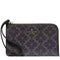 Kate Spade Lucy Spade Flower Small Card Holder Wristlet - Black KM460