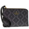 Kate Spade Lucy Spade Flower Small Card Holder Wristlet - Black KM460