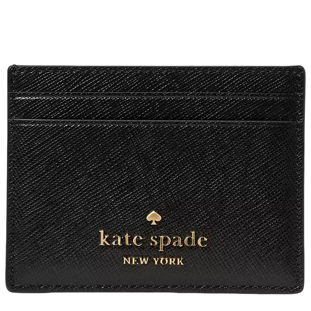 Kate Spade Small Slim Card Holder - Black KN760