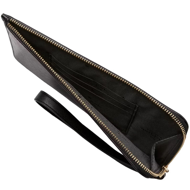 Kate Spade Lucy Medium L-Zip Wristlet - Black KD546