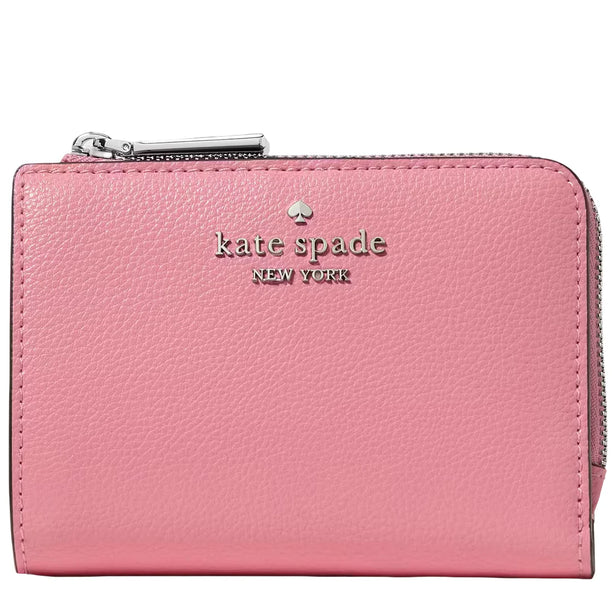 Kate Spade Small L-Zip Wallet - Grapefruit Soda KN764