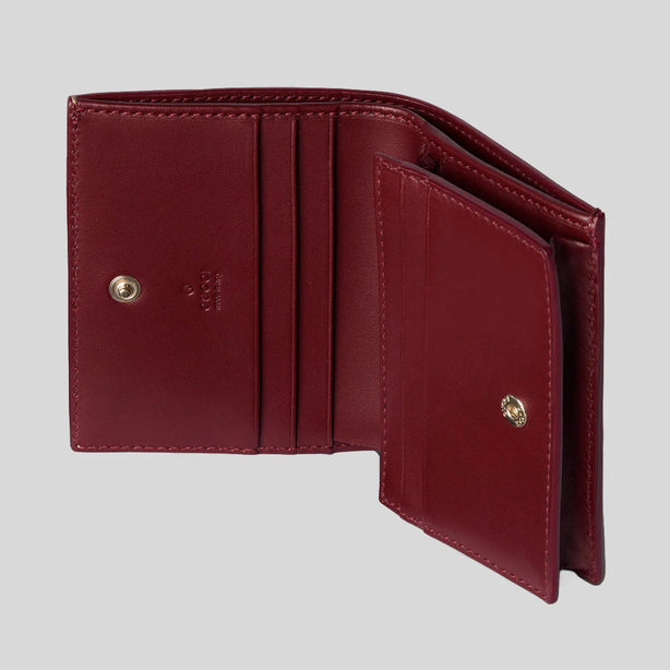 GUCCI GG Icon Owl Women's Bifold Wallet RS-818767