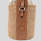 CHLOE Small Woody Basket In Natural Fibers Dusty Tan RS-CHC23AS381L1825S