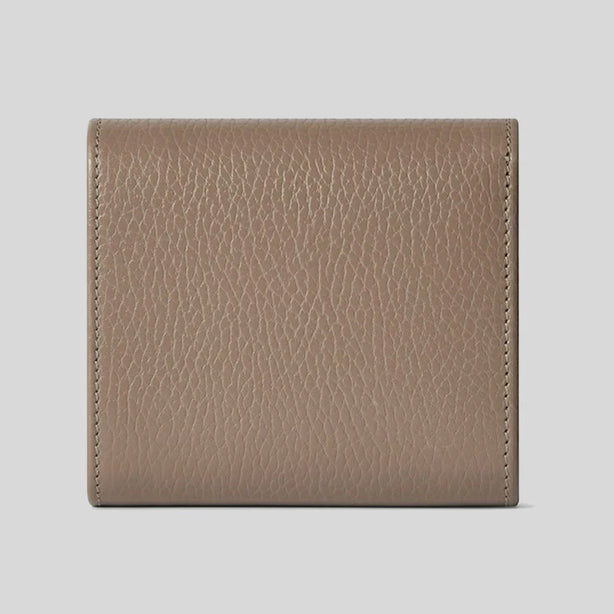 GUCCI Petite Marmont Small Wallet In Calf Leather Grey RS-598587
