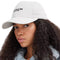 Coach Embroidered Baseball Hat - Chalk CAA64 (M/L)