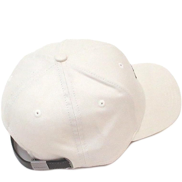 Coach Embroidered Baseball Hat - Chalk CAA64 (M/L)
