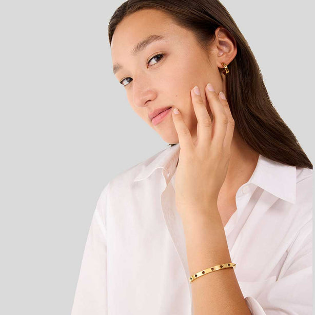 KATE SPADE Cut To The Chase Spade Bracelet Gold RB-KJ997