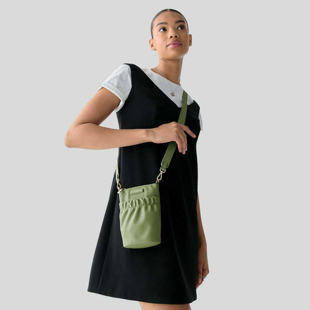 KATE SPADE Carter Nylon Phone Crossbody Cedar Stand RB-KL876