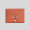 COACH Disney X Coach Card Case In Regenerative Leather Burnt Coral Multi RB-CG971