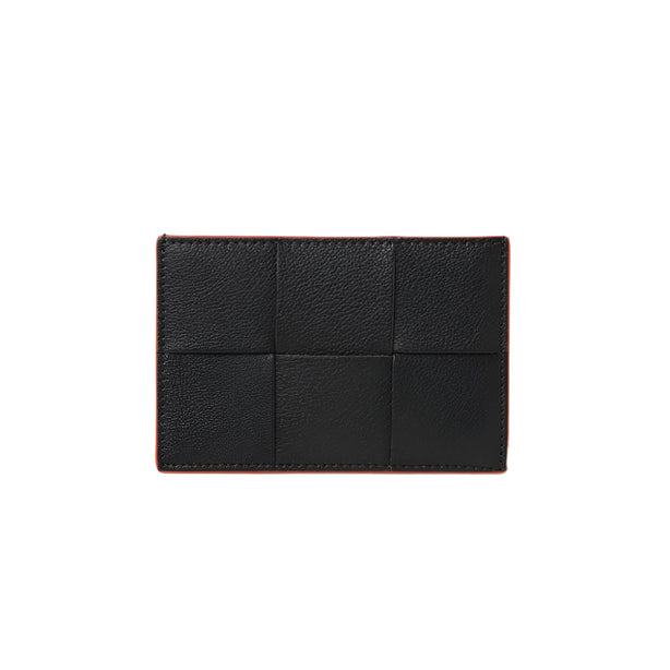 BOTTEGA VENETA Cassette Credit Card Case Card Case Black RB-649597