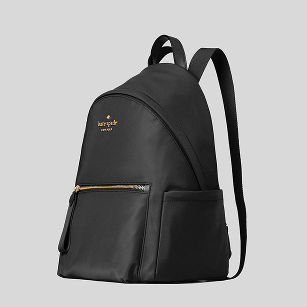 Kate Spade Chelsea Medium Backpack Black RB-WKR00556