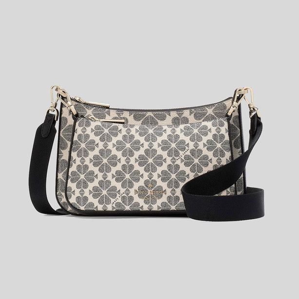 KATE SPADE Signature Spade Flower Small Crossbody Black Multi RB-KI372