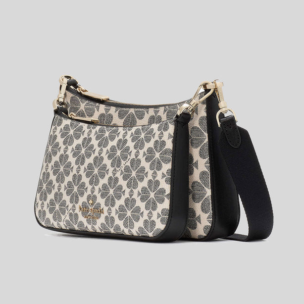 KATE SPADE Signature Spade Flower Small Crossbody Black Multi RB-KI372