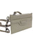 BALENCIAGA  Leather Lanyard Card Holder Grey RB-655246