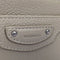 BALENCIAGA  Leather Lanyard Card Holder Grey RB-655246