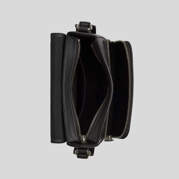COACH Sullivan Flap Crossbody Bag Black RB-CY800