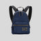 MARC JACOBS Nylon Jumbled Logo Small Backpack Azure Blue RB-4S4HBP002H02