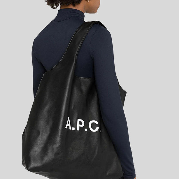 A.P.C Ninon Tote Bag Black RS-PUAATM61565
