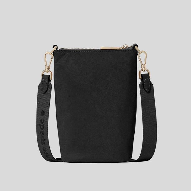 KATE SPADE Carter Nylon Phone Crossbody Black RB-KL876