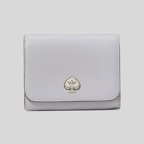 KATE SPADE Kayla Small L-zip Wallet Mountain Grey RB-KK056