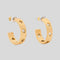 KATE SPADE Cut To The Chase Spade Huggies Gold RB-KJ999