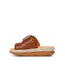 4CCCCEES Mellow Glow Petal-Twist Ultra-Comfy Sandals with Oversized Metallic Buckle in Luxe Skin Patent Leather 4CS112001