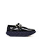 4CCCCEES Ultra-Comfy Trendy Ballerina with Velvet-Trimmed Straps in Luxe Brass Metallic Sheep Leather 4CS111001
