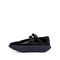 4CCCCEES Ultra-Comfy Trendy Ballerina with Velvet-Trimmed Straps in Luxe Brass Metallic Sheep Leather 4CS111001