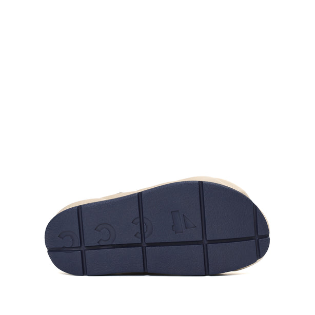 4CCCCEES Mellow Moa Petal-Twist Ultra-Comfy Cross-Strap Sandals with Contrasting Metal Buckle in Luxe Rose Kid Suede 4CS113002