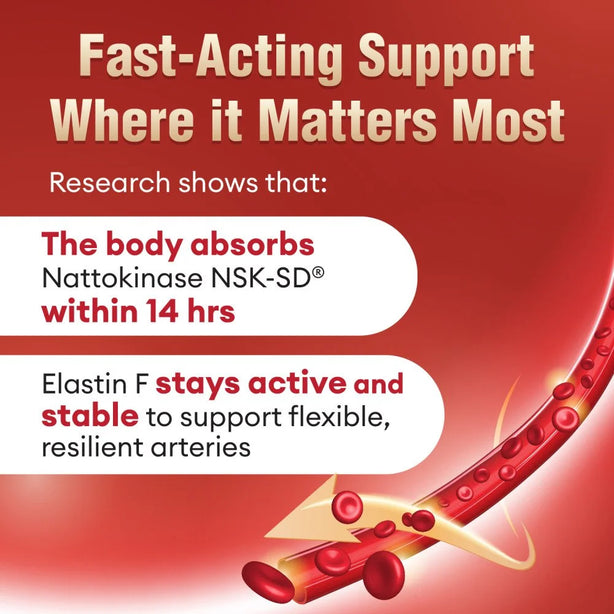 LABO Nutrition VesseCLEAR EX Nattokinase - Clean & Flexible Blood Vessels 30s
