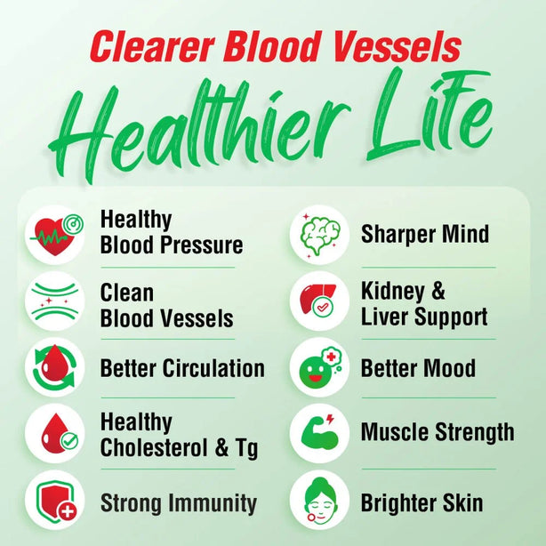 LABO Nutrition VesseCLEAR CX Nattokinase, Clean Blood Vessels 60s+30s