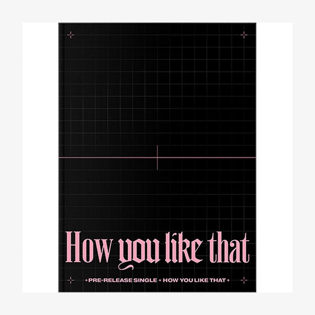 <How You Like That> Special Edition Album(International Shipping)