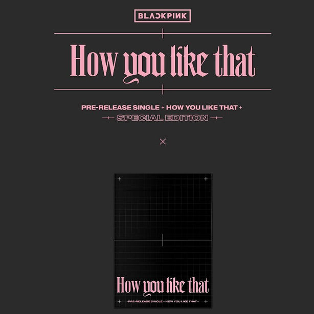 <How You Like That> Special Edition Album(International Shipping)