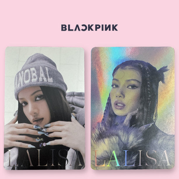LISA mini Photocard Set White Version 1st Album B(International Shipping)