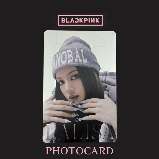 LISA mini Photocard Set White Version 1st Album B(International Shipping)
