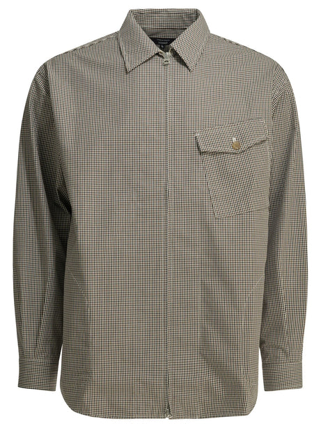 Comme Des GarçOns Homme Checkered overshirt jacket - Brown