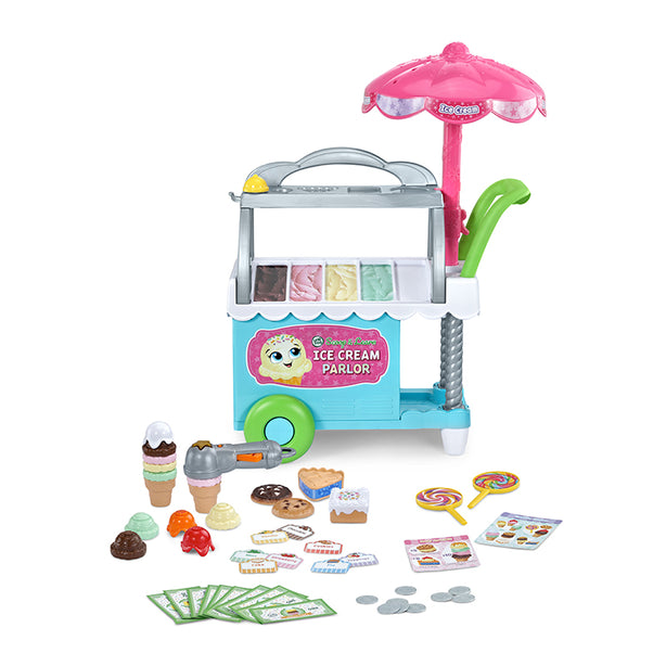 LeapFrog Scoop & Learn Ice Cream Parlor | Ice Cream Cart | Ice Cream Shop | Role Play ice Cream Toy | 3 years+