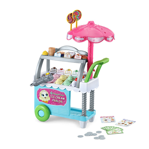 LeapFrog Scoop & Learn Ice Cream Parlor | Ice Cream Cart | Ice Cream Shop | Role Play ice Cream Toy | 3 years+