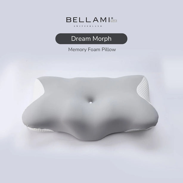Bellami Plus Dream Morph Memory Foam Pillow Cooling Ergonomic Support