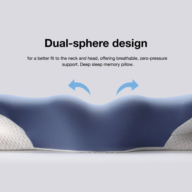Bellami Plus Dream Morph Memory Foam Pillow Cooling Ergonomic Support