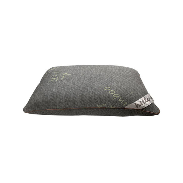 Hillcrest Bamboo Charcoal Memory Foam Pillow Medium Firm Cooling Support Pillow