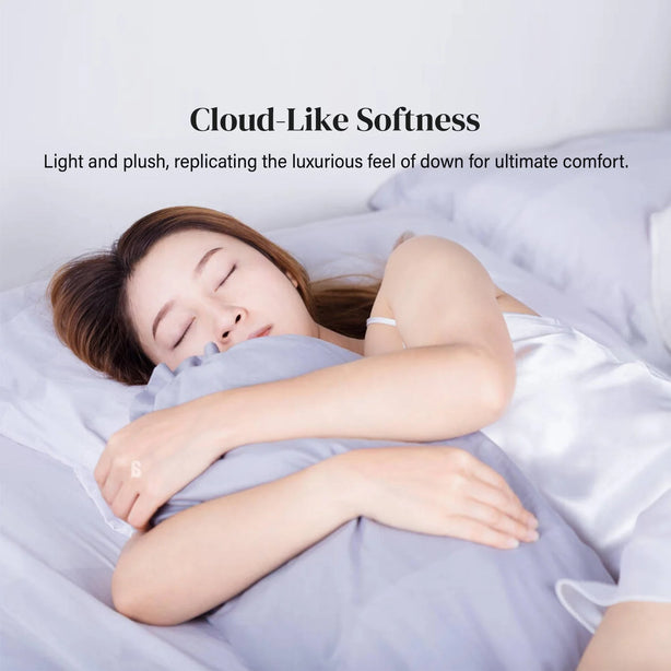 Intero Soft Lustrous Deluxe Bolster Cooling Plush Support Hypoallergenic Bolster