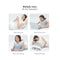 Bellami Plus Dream Memory Foam Pillow Cooling Ergonomic Support