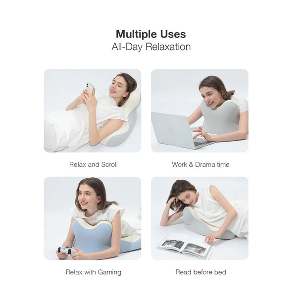 Bellami Plus Dream Memory Foam Pillow Cooling Ergonomic Support
