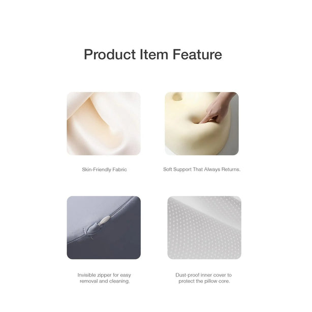 Bellami Plus Dream Memory Foam Pillow Cooling Ergonomic Support
