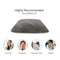 Intero Charcoal Sensation Memory Foam Pillow Cooling Ergonomic Neck Support