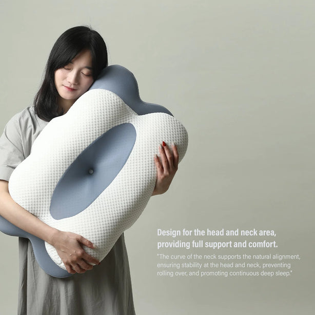 Bellami Double Comfort Memory Foam Pillow Dual Cooling Ergonomic Support
