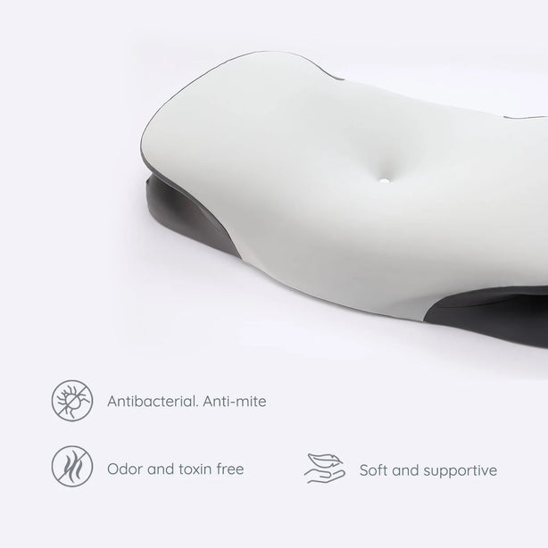 Bellami Plus Tech Series Zen Spine Memory Foam Pillow Ergonomic Support